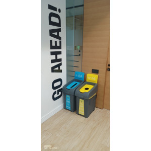 Корзина для сортировки пластика Fantom, 80 л. Photo 2